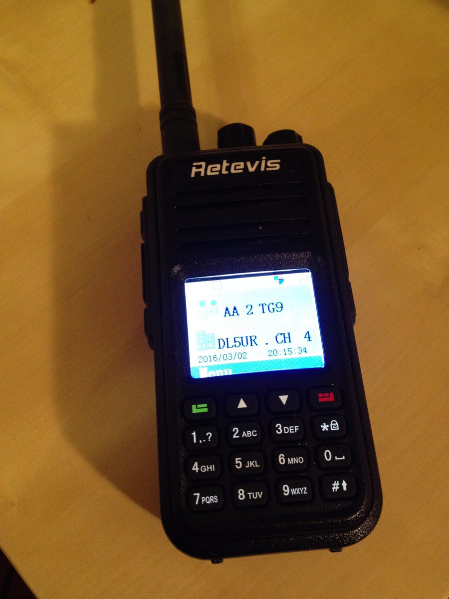 DL5UR's tweet photo. #hamradio #dmr Retevis DMR Radio arrived https://t.co/zIvsoNP8BN