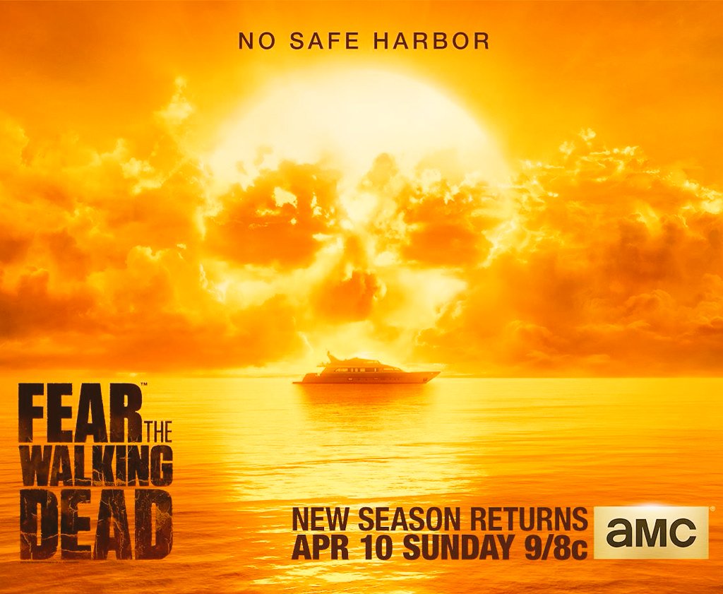 FTWDFamily's tweet photo. NO SAFE HARBOR 💀
#FTWDFamily #TWD 
It's coming ! 👣👣👣👣👣
April 10, 2016 #AMC # https://t.co/NElrPL86wo