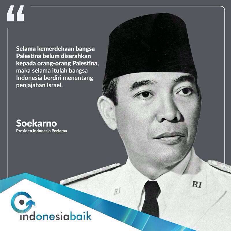 Kemdikdasmen's tweet photo. Indonesia mendukung kemerdekaan Palestina sejak pemerintahan pertama yang dipimpin Bung Karno. https://t.co/ttlJxUhazD