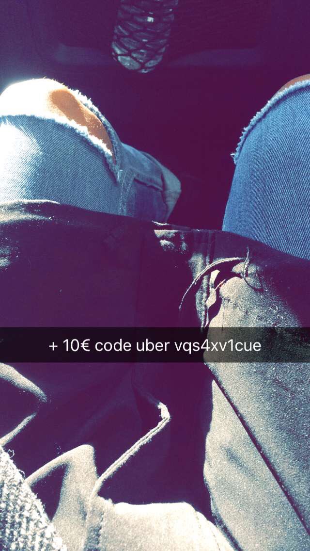 Cendrityss's tweet image. + 10€ avec mon code #uber vqs4xv1cue #promo #codeuber