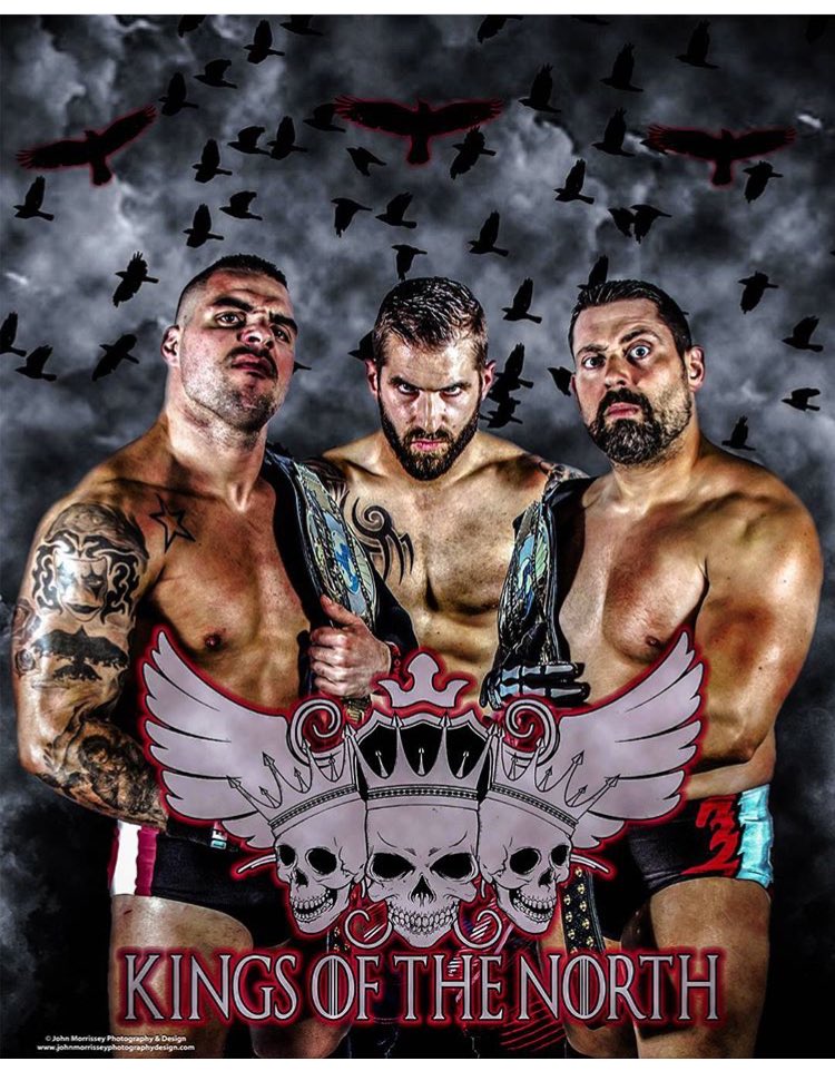 #KingsoftheNorth #tag #trio #Factions #NBK #KOTN #murder #heels #wrestling #prowrestling #uk #Ireland #europe