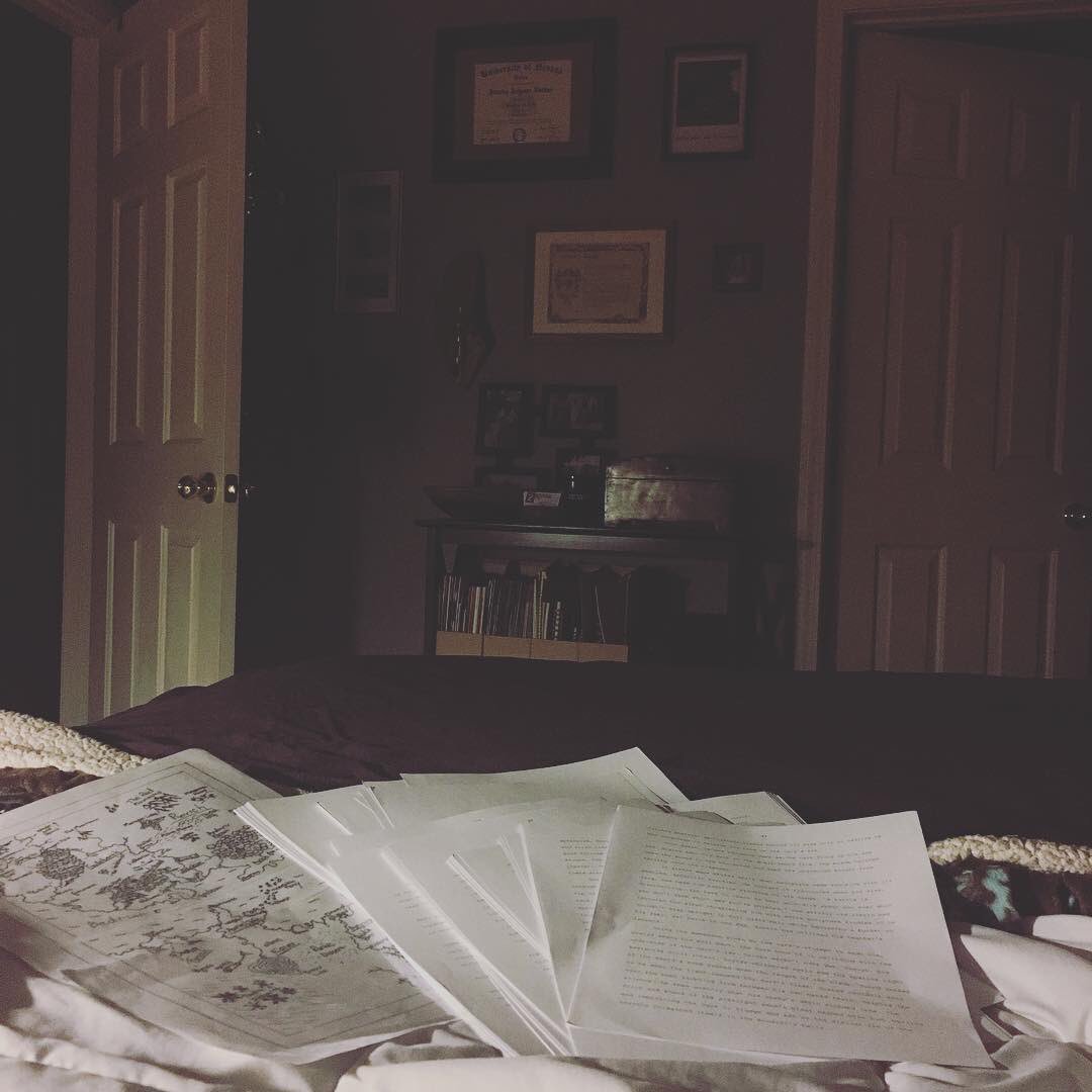 AidanInNod's tweet photo. Beta-readers in action. #writerslife #fantasy #laminatedmaps #lotsoffeels https://t.co/nw2NyNHeIy