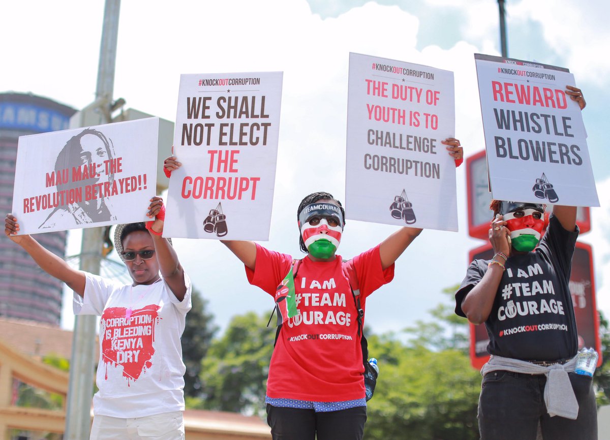 bonifacemwangi's tweet photo. A corrupt nation cannot develop #BeyondZero https://t.co/aleMFhuzbo