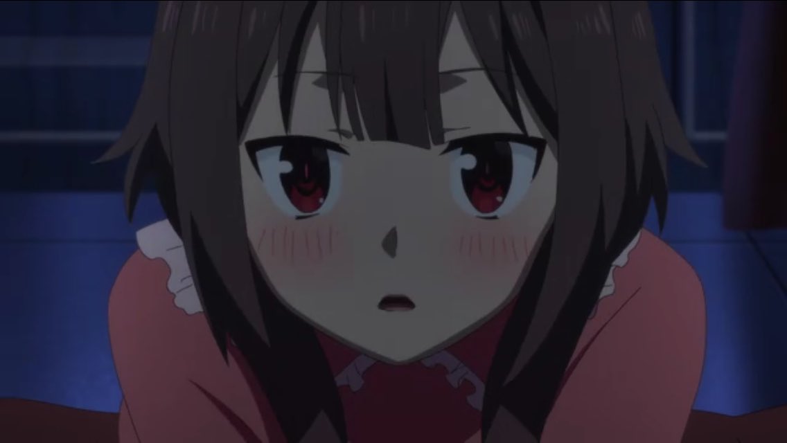 rabbit_order666's tweet photo. そういえば、今回のこのすばの何が良かったって…めぐみんのアップが多かったうえに、頬を赤らめる表情が最高だったことだ！！

#このすば
#めぐみん https://t.co/UlOx4MbC3u