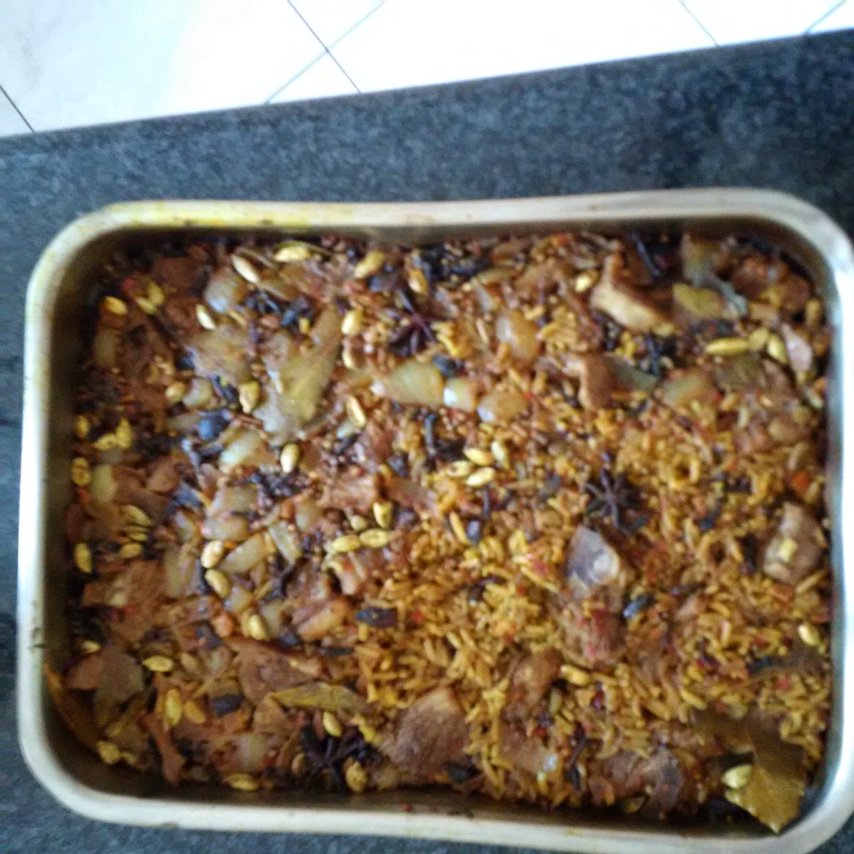 gav148's tweet photo. Where my boys at? @JHGROENEWALD @juanmartinjordt  Slow cooking with pride and presence. #ChefInMotion #LambBreyani https://t.co/cMs8Az3t7v
