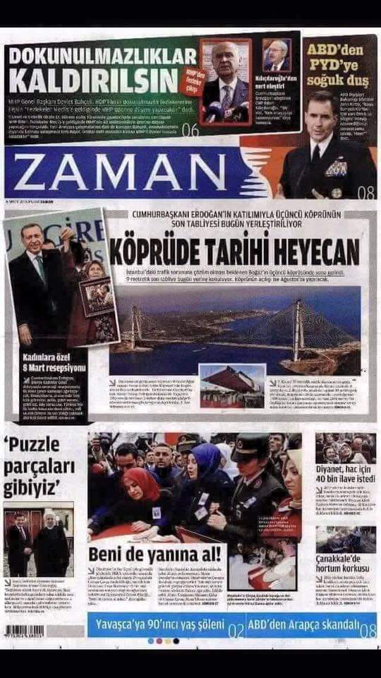 Tasalanma yiğidim #zaman bizden yanadır 
#ZamanGazetesi  #Zamandaily #zamangazetemizialmayiunutmayalim