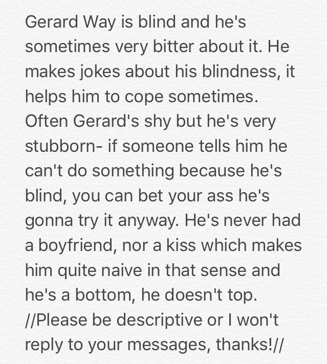 blindgerard's tweet image. // Bringing back this character! Give me an RT?