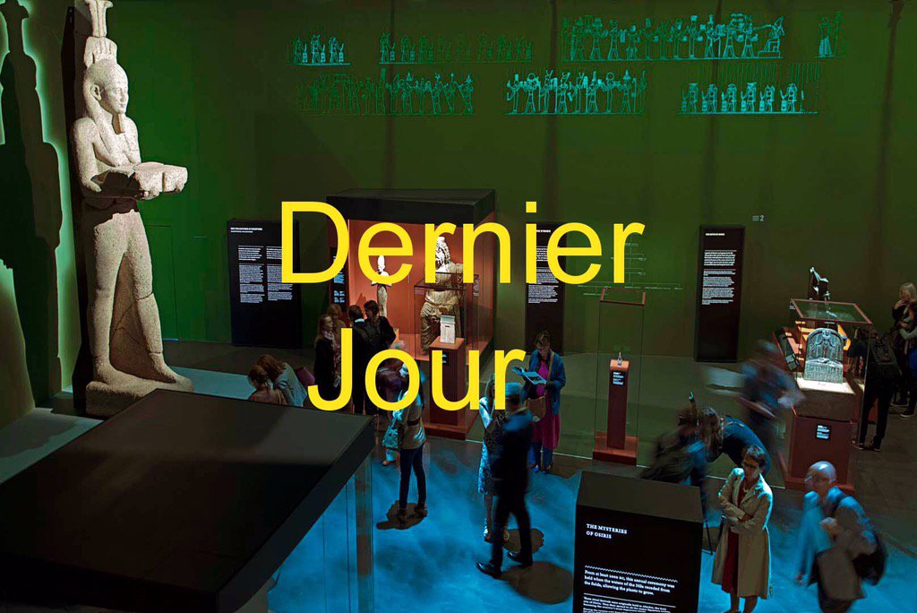 C'est aujourd'hui le dernier jour de #OsiriExpo...
Vous avez jusqu'à ce soir, 20h, pour venir en percer le mystère !
