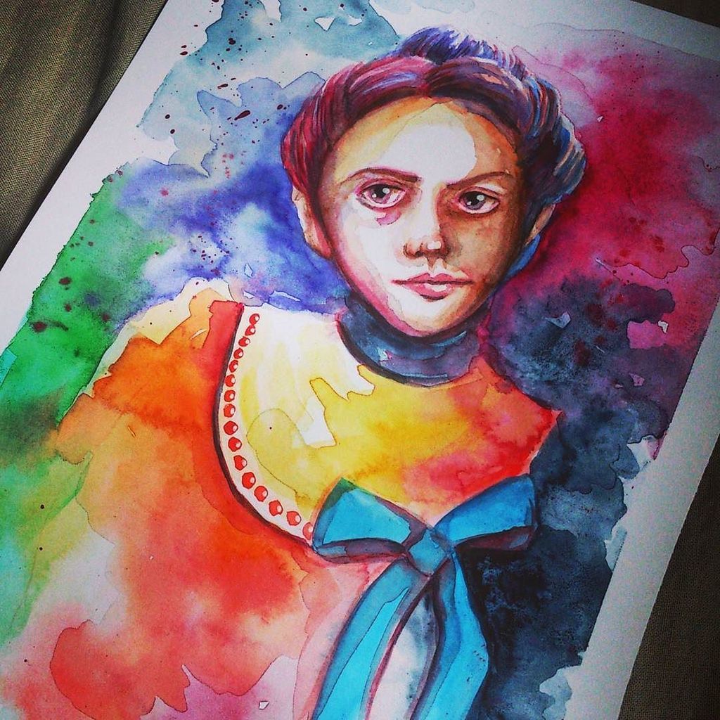 v0idea's tweet photo. Colorful Portrait...
#watercolor #art #aquarell #colorful #portrait #lanabristol #whitenig⦠https://t.co/Eo7Y3mGHOx https://t.co/xl5NbIoY1B