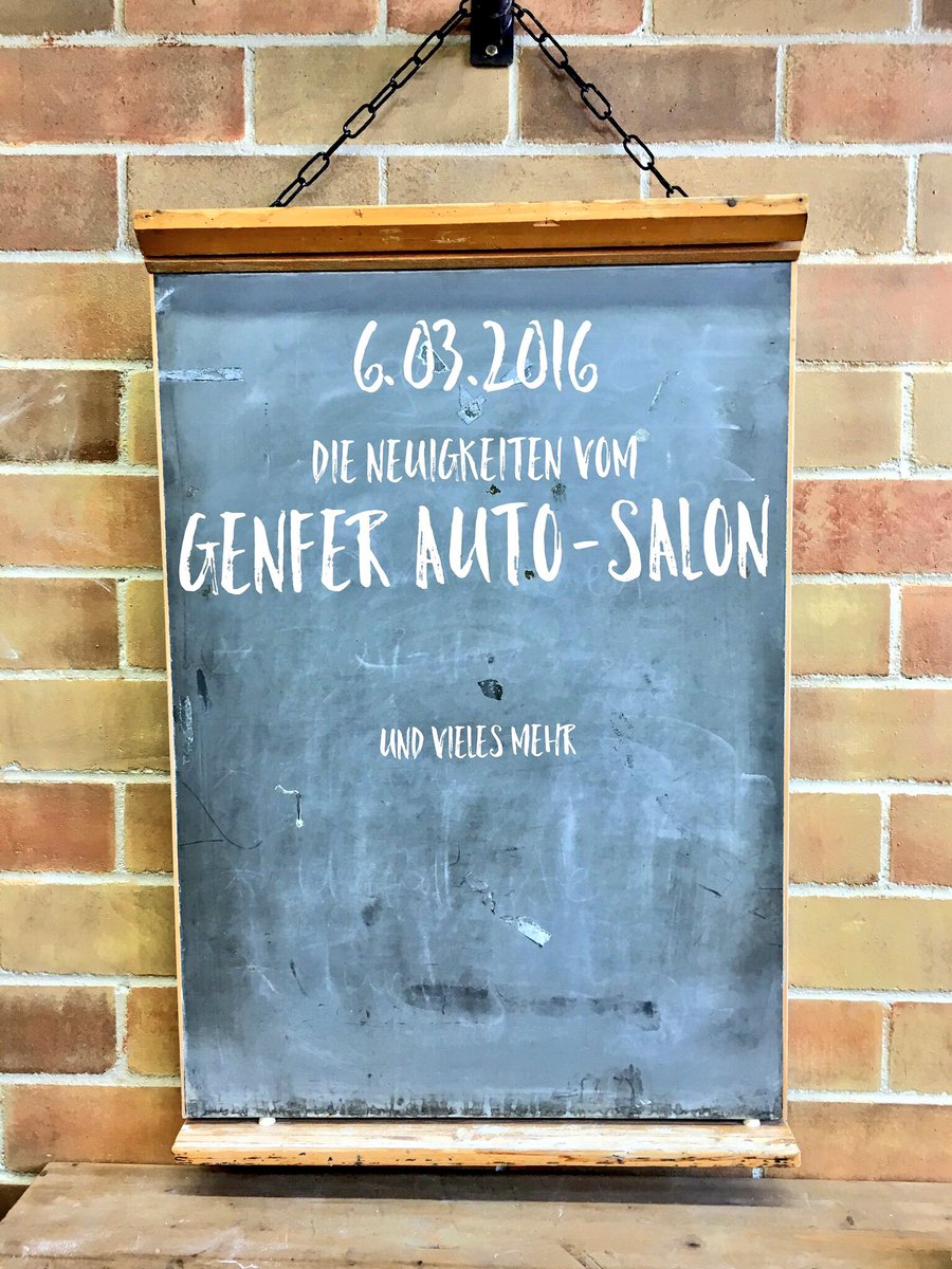 Neues vom Genfer SUV-... äh Auto-Salon. #automobil. Ab 5. Nur auf <a href="/VOXde/">VOX</a>