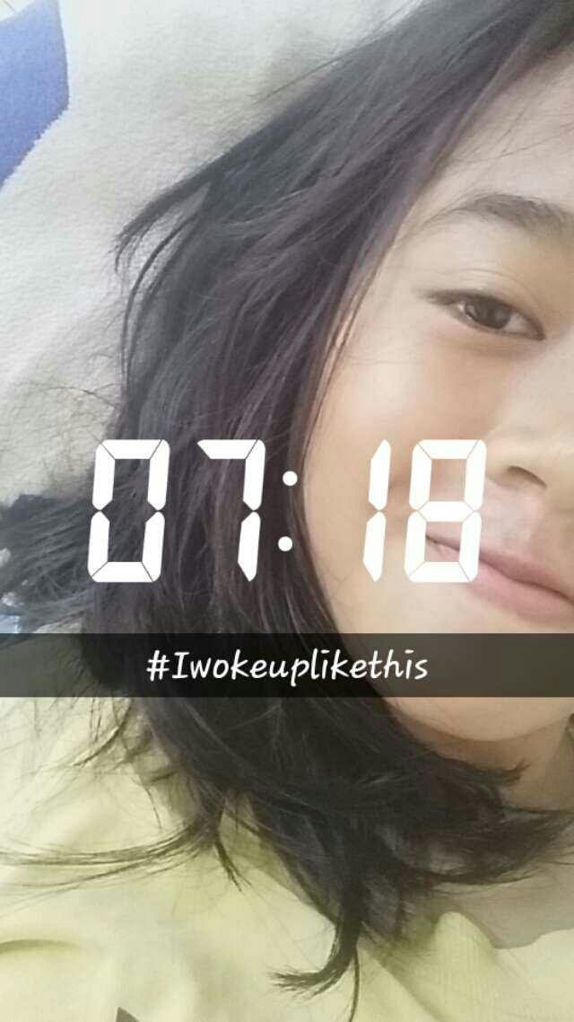 listyaaudrey's tweet photo. #iwokeuplikethis 
-Late post
This mine LRey1626 what yours? https://t.co/1guSj6Sv8j