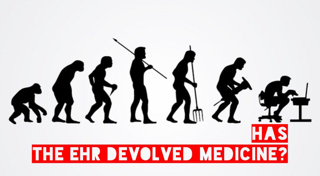JohnNosta's tweet photo. The EVOLUTION of MEDICINE? Does #tech hurt or help? #digitalhealth #HIT #HIMMS16 https://t.co/sKVDcOenXF