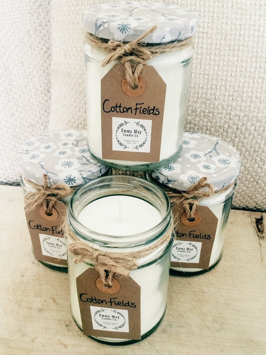 Cotton Fields Jar candle. Fill your home with freshness! #candle #fresh #fragrance #chester #cheshire #handmade