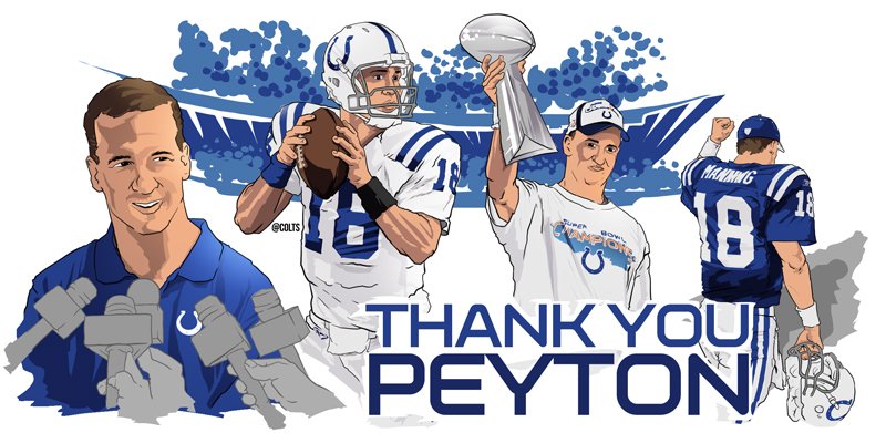 Colts's tweet photo. #ThankYouPeyton https://t.co/ldCYgCfpF4