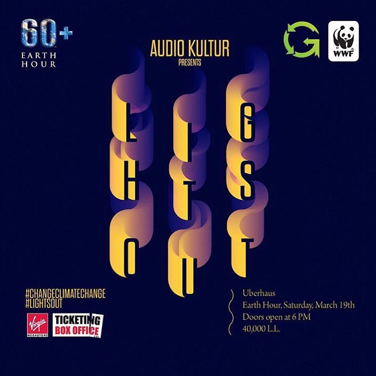 NRJLebanon's tweet photo. #NRJEventUpdates
#EarthHour is coming up! We've teamed up with @earthhourleb and @g_ngo to #ChangeClimateChange! https://t.co/FxxknzxE18