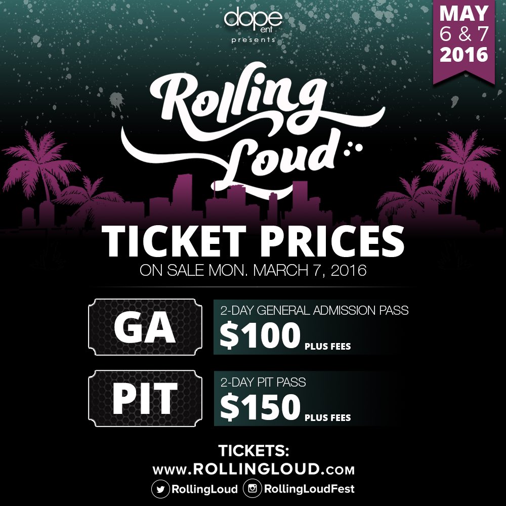 rolling loud tickets rolling loud tickets