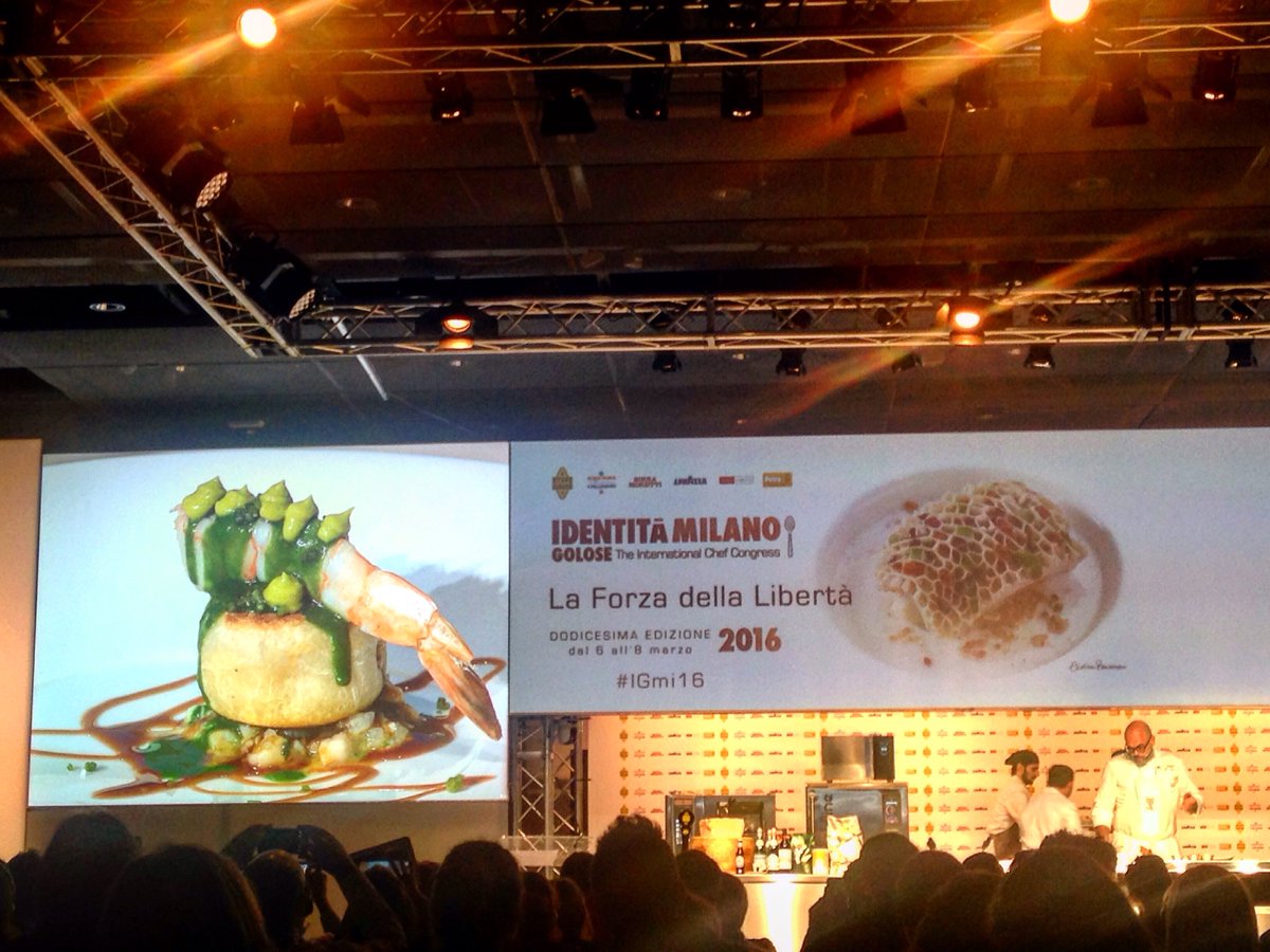 Siamo a osservare le audaci creazioni di Carlos Garcia, del ristorante Alto di Caracas, Venezuela #IGmi16