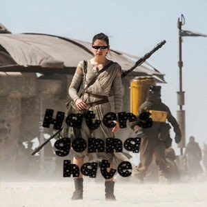 Rey_the_hero's tweet photo. When the Galaxy says I'm just a scavenger with a stolen lightsaber #ReyAwakens #StarWars #TheForceAwakens https://t.co/GTPam9qnaV