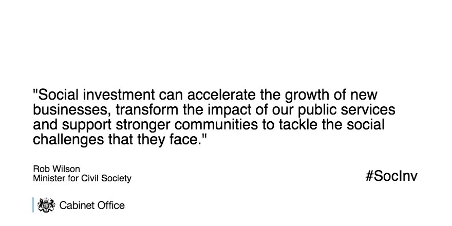Social investment is growing in the UK. Read @Minforcivsoc's speech this week ow.ly/YYwN5 #SocInv