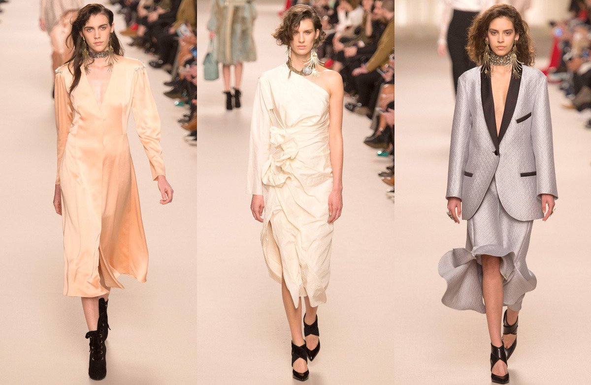 TheCut's tweet photo. As Lanvin's fade begins, Vetements rises. @CathyHoryn reviews: https://t.co/gsI38oG2b4 #PFW https://t.co/Si00Lhgrg2