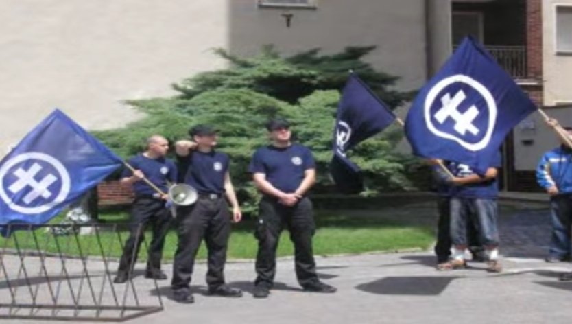 astroehlein's tweet photo. Some photos of the neo-Nazi party that just entered Slovakia's parliament... https://t.co/cH0RPfx2zk