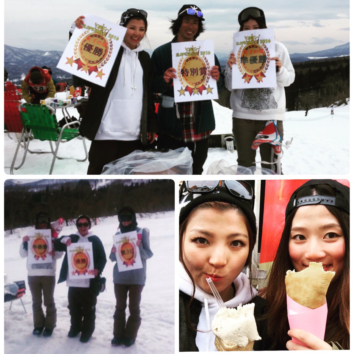 katomiki0822's tweet photo. SLOPE SMILE 優勝しましたー(^^)
楽しすぎたー!!
#MNMNT #MonumentSnowboards
#OUTOF #outofsnow
#vesp #vespsnow @vesp_official https://t.co/0iPIOARVnn