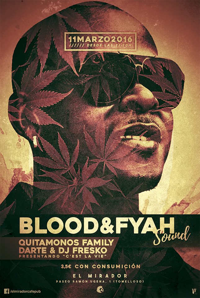 Quitamonos's tweet photo. BLOOD &amp; FYAH - QUITAMONOS - DARTE &amp; DJ FRESKO
🔥 🔥 🔥
VIERNES 11 DE MARZO: TOMELLOSO
SÁBADO 12 DE MARZO: VILLARROBLEDO https://t.co/LMOQy6MGZY