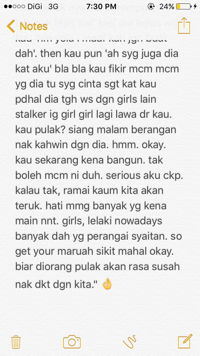 heyeyna's tweet photo. Nah, bace ni perempuan. Take note gila kalau ada niat nak baca ni and pls juga baca sampai ke titik terakhir 🎈 https://t.co/uixtPZW0sh
