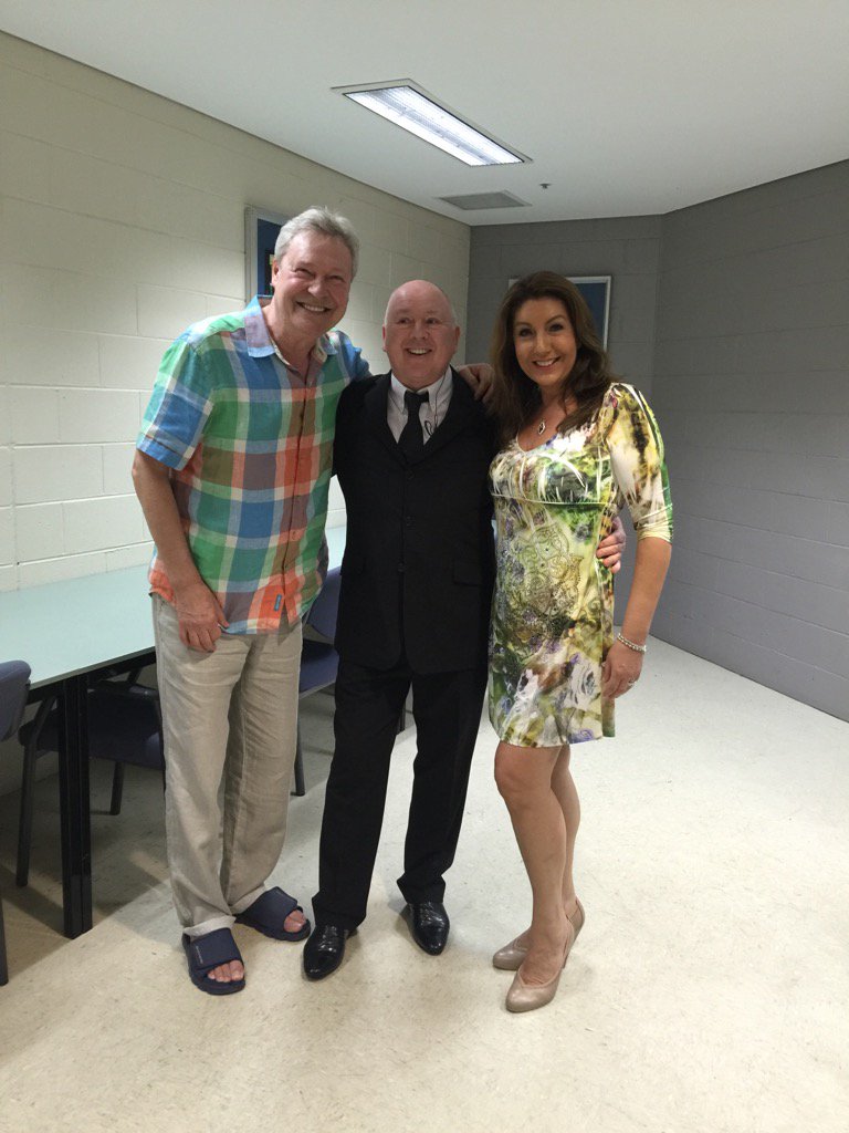 Ed and Jane at the show today