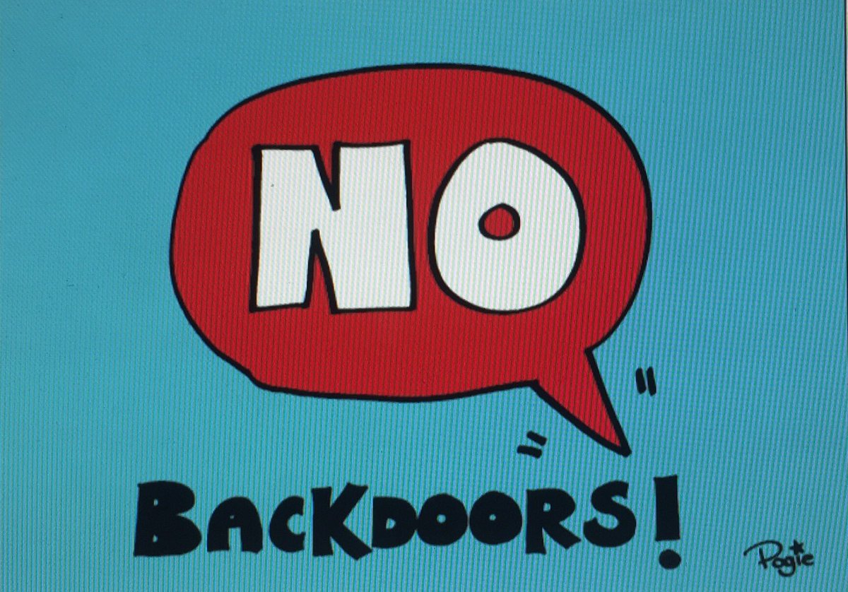 pogielicious's tweet photo. #bitcoin #bitcoinart #NoBackdoors https://t.co/rV05LwkJk0