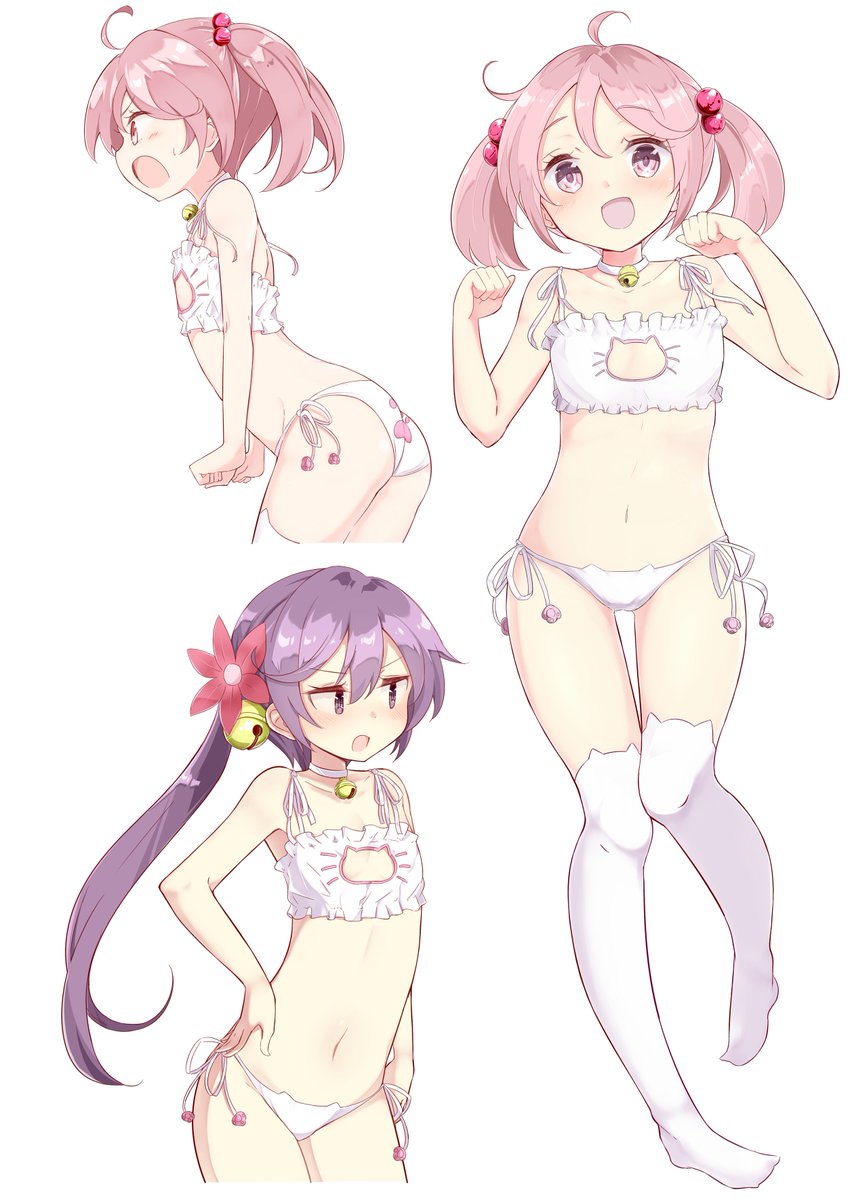 第七駆逐隊の流行ファッションショー!※イラストvar 