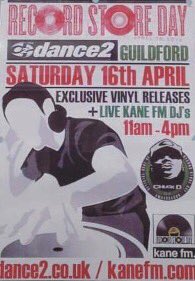 Skyaaz_com's tweet photo. #recordstoreday @KaneFM #dance2records #Guildford https://t.co/dmQJPUtNEo