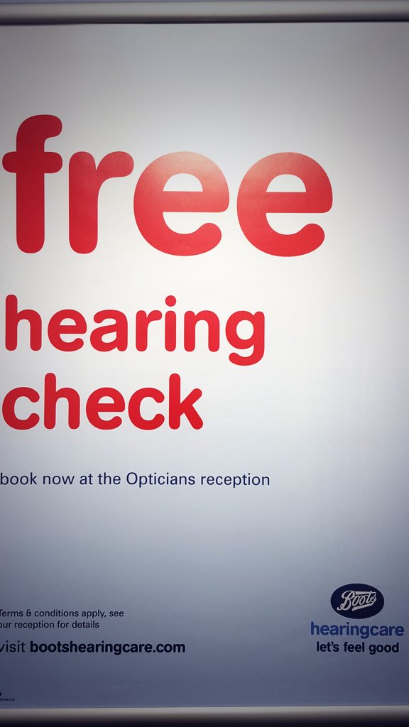 SauceyG's tweet photo. FREE #freehearingcheck at #bootshearingcare #bootsopticians #bootsopticianswhiterose
Book on 0113 271 3928 πβ https://t.co/7i4XoAIcoy