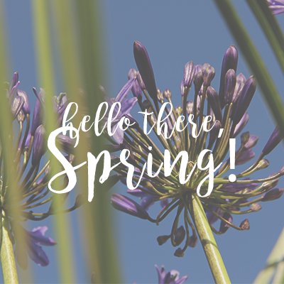 Winter is about to end. Hello Spring! <3