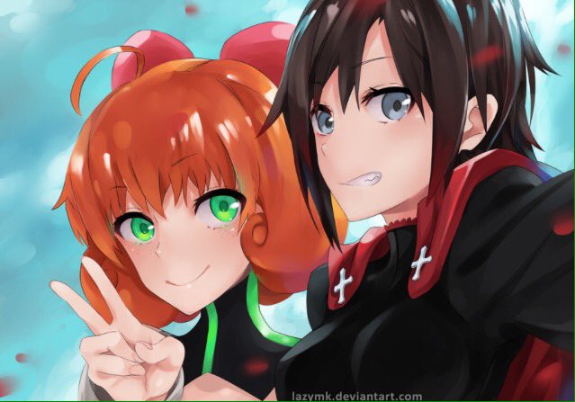 PsychoticRuins's tweet photo. Precious cuties.
#RWBY #Penny #Ruby #PennyXRuby https://t.co/ufqMVZ0kpZ