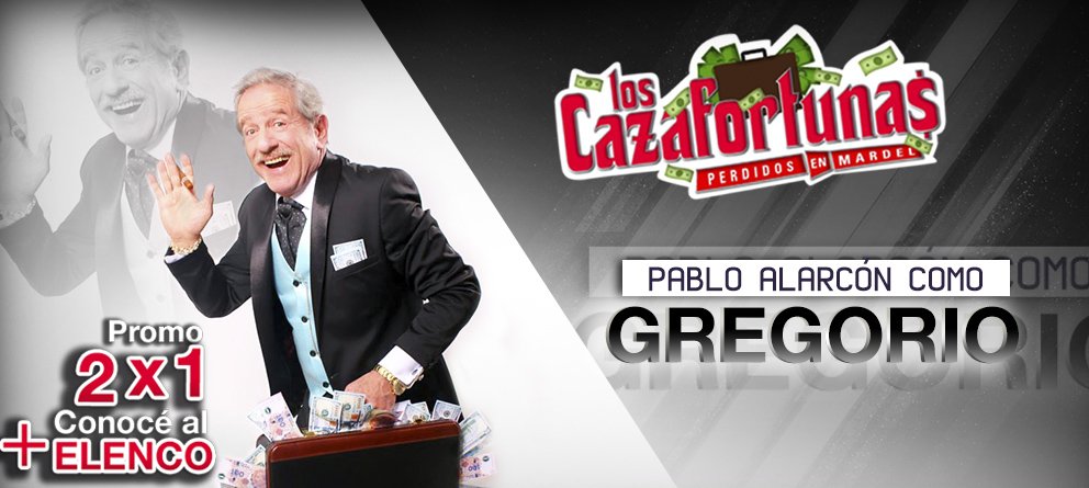LosCazafortunas's tweet photo. #Gregorio te invita a las ÚLTIMA FUNCIÓN lleno de risas con @LosCazafortunas HOY 23hs en #REFASI Luro y Corrientes https://t.co/MO5YViqgdy