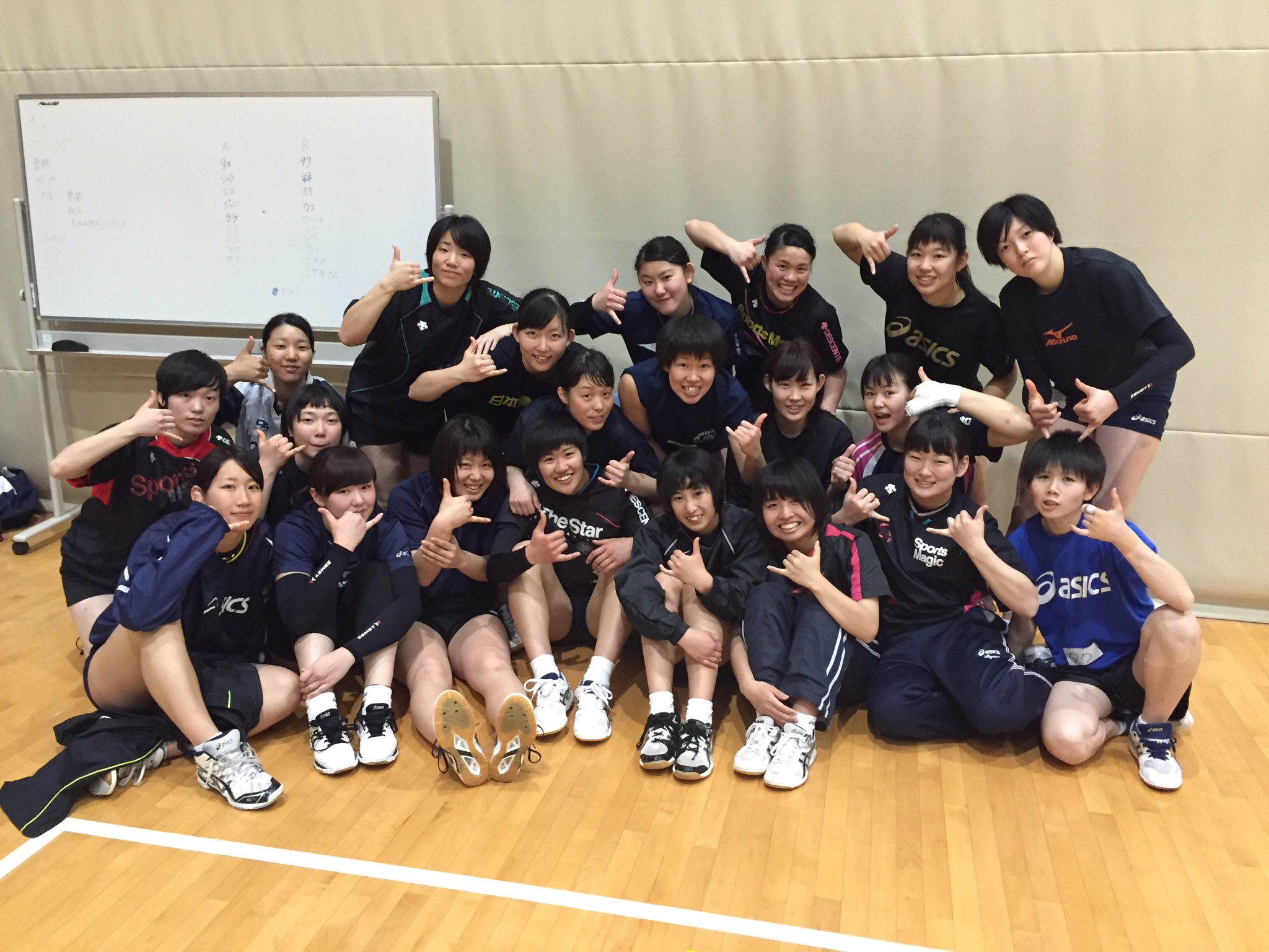 日本体育大学 バレーボール部 ユニフォーム