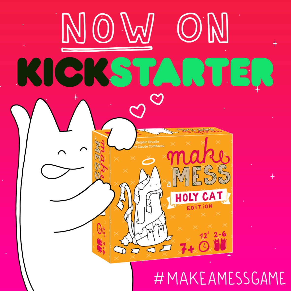 gmdelphin's tweet photo. Now @kickstarter> Make a Mess, un jeu trop cool! A soutenir de toute urgence https://t.co/cDdNLyfCcq> #makeamessgame https://t.co/vuAOVdFkVV