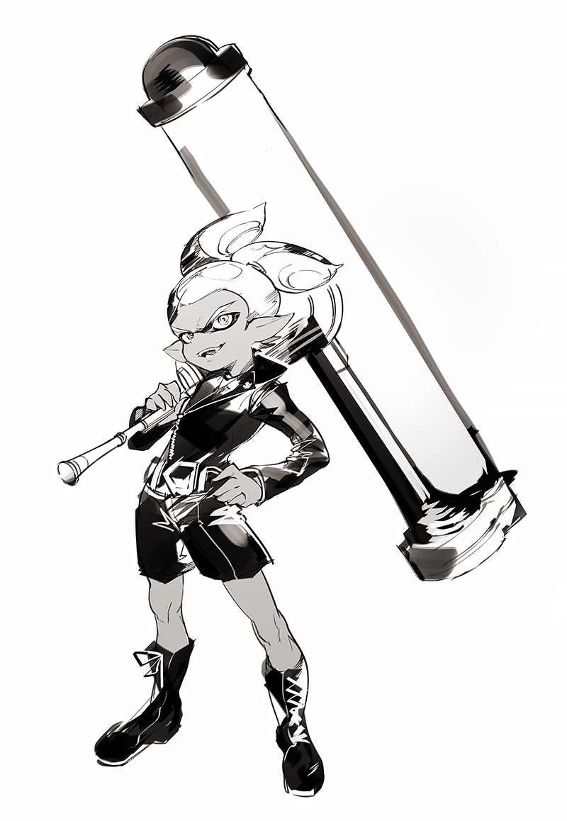 スプラトゥーン スプラトゥーンのライダーくん落書き ワダナカのイラスト スプラトゥーン スプラトゥーンのライダーくん落書き ワダナカのイラスト