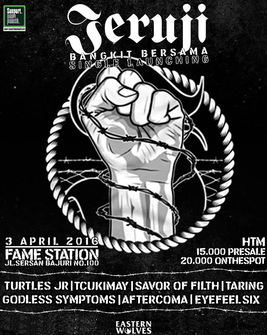 JERUJI official (@jeruji4warlock) on Twitter photo Launching single bangkit bersama d support oleh <a href="/RumahCemara/">Rumah Cemara</a> dalam kampanye <a href="/SDPcampaign/">Support.Don't Punish</a> Launching single bangkit bersama d support oleh <a href="/RumahCemara/">Rumah Cemara</a> dalam kampanye <a href="/SDPcampaign/">Support.Don't Punish</a>