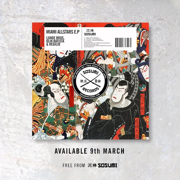#NewMusicAlert #9thMarch #MiamiAllstarsEP feat <a href="/lundebros/">✖️LUNDE BROS✖️</a> #Aftershock, <a href="/djolinbatista/">Olin Batista</a> #Luma &amp; @RegilioMusic #Who