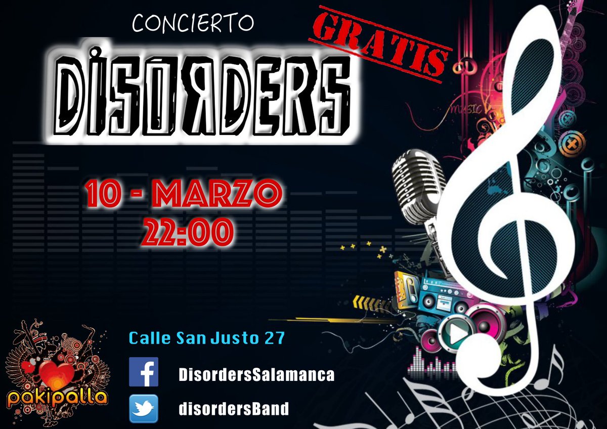 DisordersBand tweet picture