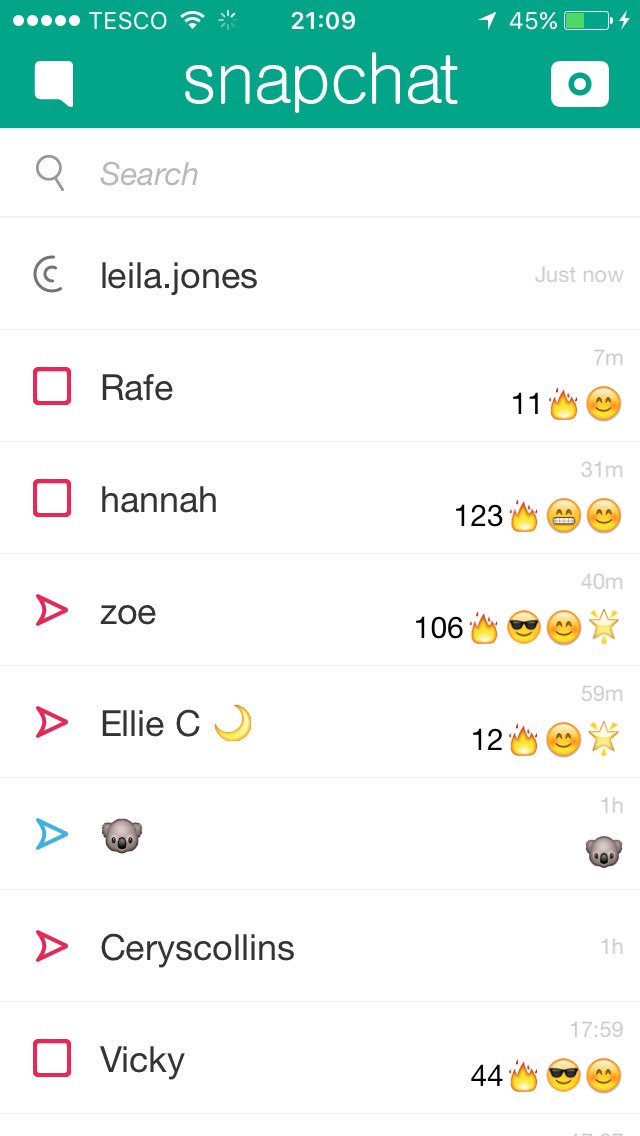 are 5sos actually opening my snaps??!