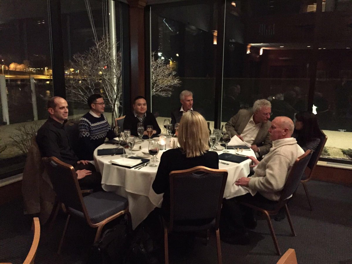 FSE_Limited's tweet photo. Dinner with coffee machine master - Michael Kramm &amp; The Wilkinson Co. at The Chicago Yacht Club #chicago #IHHS2016 https://t.co/fUvnrDTGdf