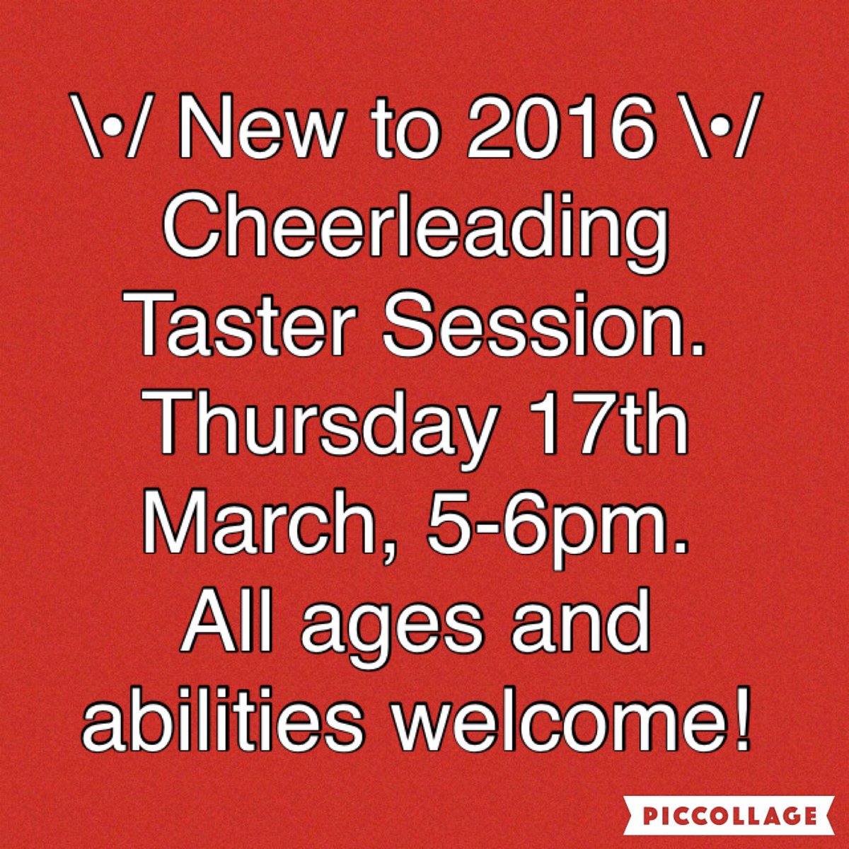 MAXimumForceGC's tweet photo. Spaces still available for our cheerleading taster session. PM for more details #cheerleading #kingston #taster #fun https://t.co/uxPpfZBlYK