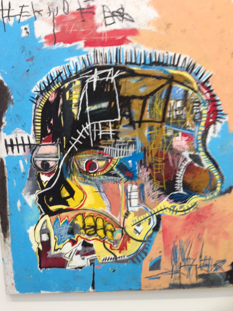 kimowills's tweet photo. This is how I feel today- interpretation is up to you. #Basquiat https://t.co/qICtQisSSN