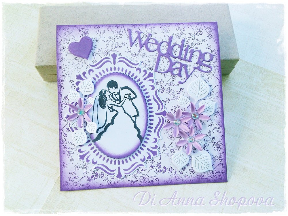 Wedding Congratulations Handmade card, Wedding Day Greeting … tuppu.net/d310cc44 #EpicOnEtsy #UniqueWeddingGift