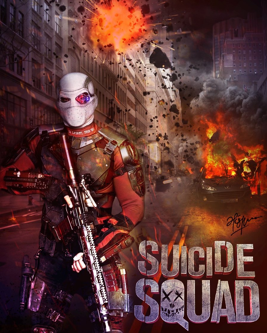 Still in the mood! #suicidesquade #antihero #movies #deadshoot #udahnggasabar #iseng #digitalimaging