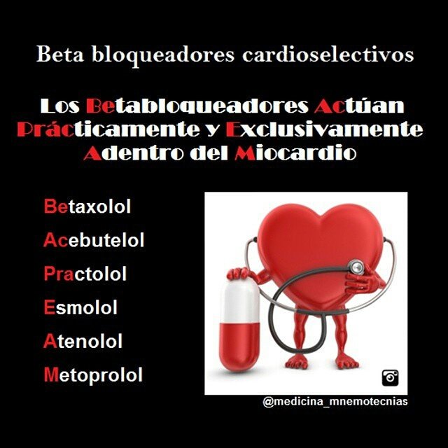 Medicamentos betabloqueadores - medicamentos bloqueadores beta