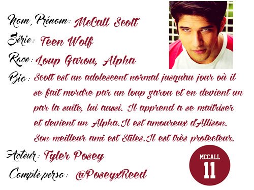 rpg_series__'s tweet photo. Scott McCall. @McCall_rp https://t.co/LnPwTfw7De